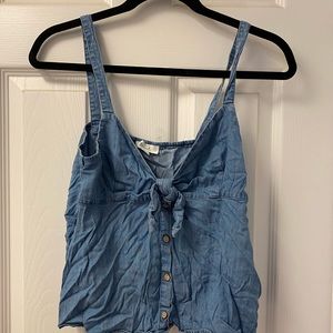 Jean Tank Top